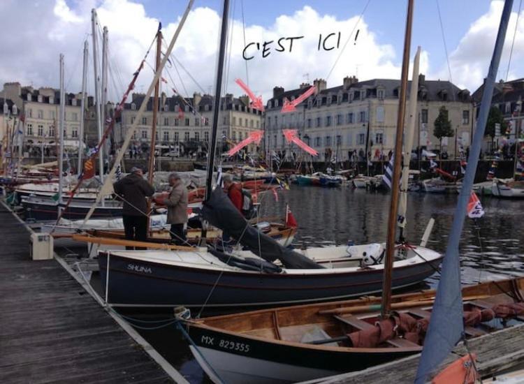 Vue Imprenable Sur Le Port, Charmant Et Clair! Vannes Exterior photo